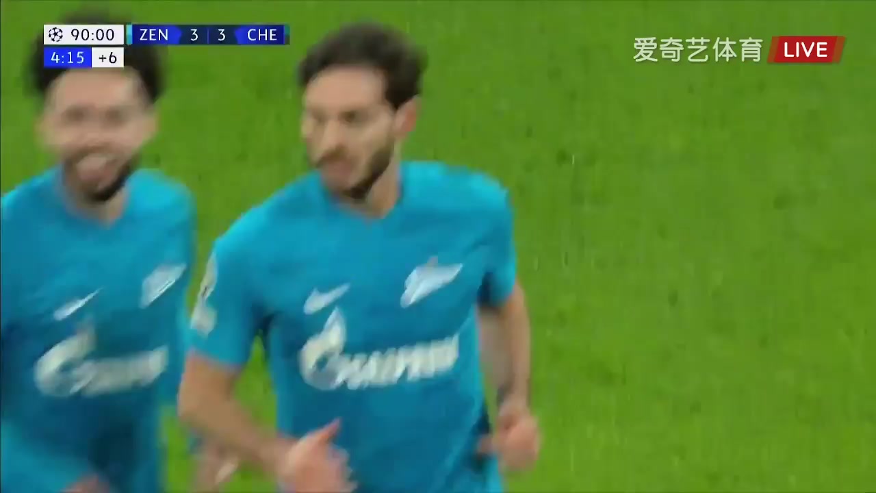 UEFA CL Zenit St. Petersburg Vs Chelsea 94 phút Vào, ghi bàn 3:3