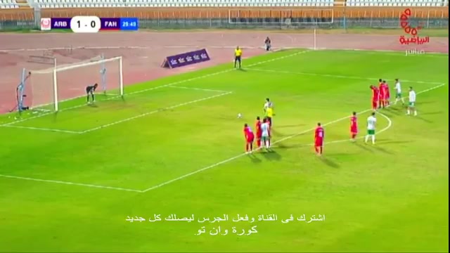 KUW D1 Al Fahaheel SC Vs Al-Arabi Club (KUW) 30 phút Vào, ghi bàn 0:2