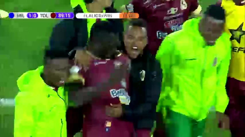 COL D1 Millonarios Vs Deportes Tolima 89 phút Anderson AnguloVào, ghi bàn 1:1