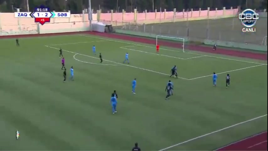 AZE CUP Zaqatala FK Vs Sabail Mirsayib Abbasov Goal in 92 min, Score 1:3