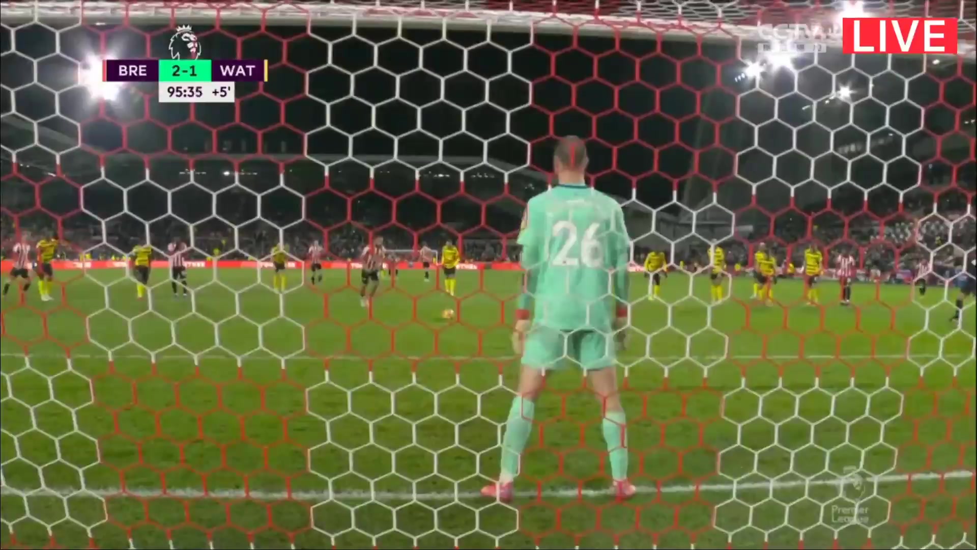 EPL Brentford Vs Watford 95 phút Vào, ghi bàn 2:1