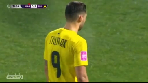 UKR D1 FC Mariupol Vs Dnipro-1 Oleksandr Pikhalonok Goal in 75 min, Score 0:2