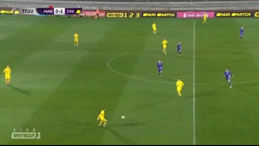 UKR D1 FC Mariupol Vs Dnipro-1 Fabricio Rodrigues da Silva Ferreira, Bi Goal in 78 min, Score 0:3