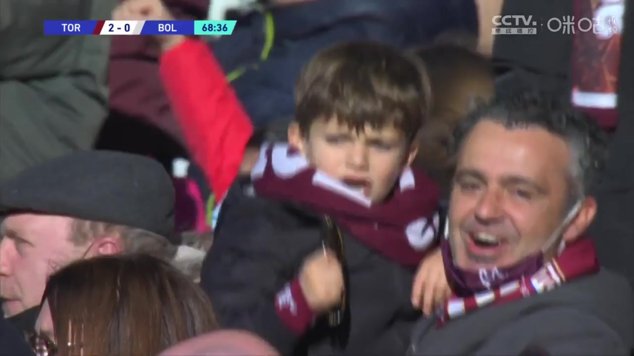 Serie A Torino Vs Bologna Adama Soumaoro Goal in 68 min, Score 2:0