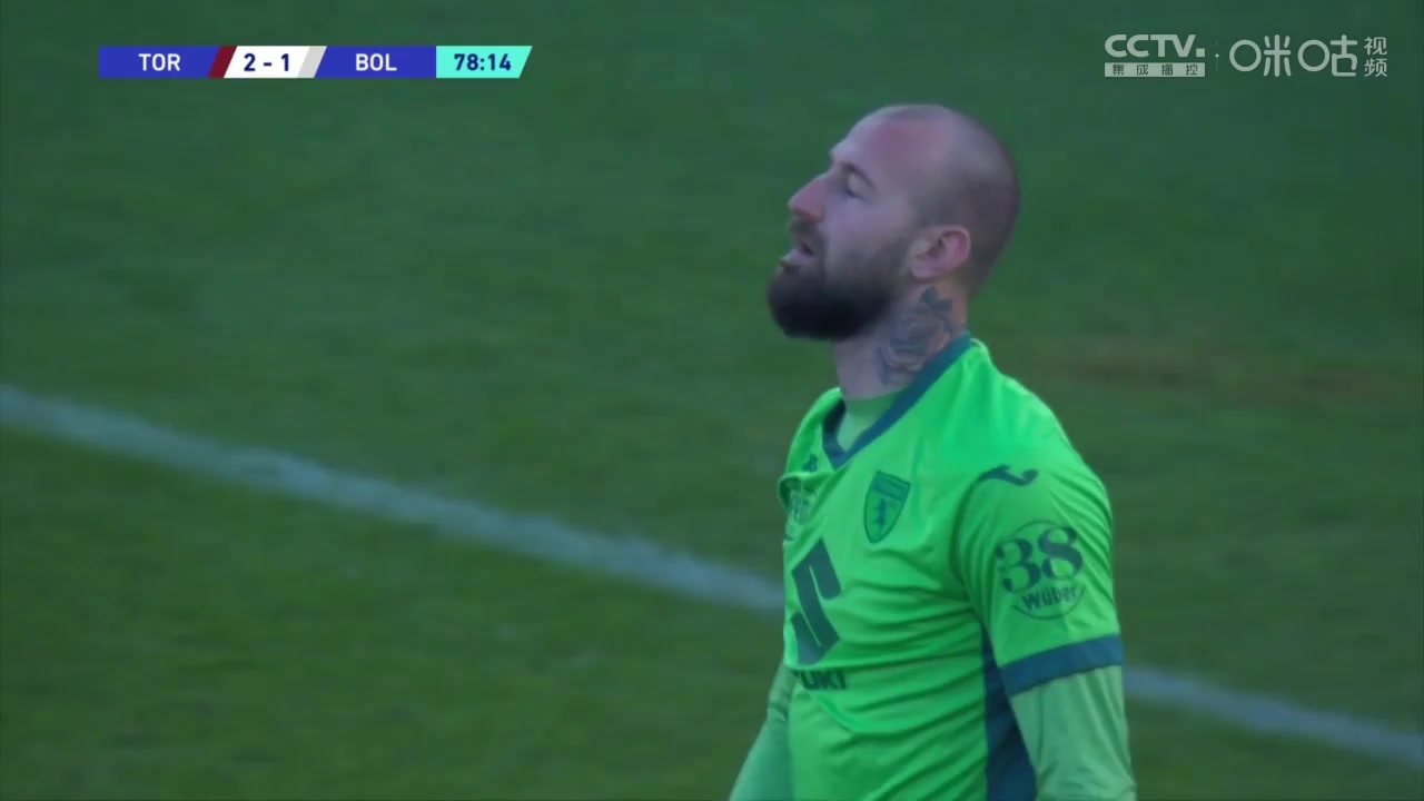 Serie A Torino Vs Bologna 78 phút Riccardo OrsoliniVào, ghi bàn 2:1