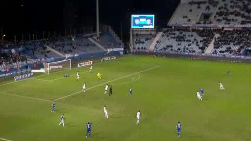 FRA D2 Bastia Vs Sochaux 28 phút Christophe VincentVào, ghi bàn 1:0