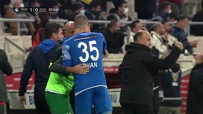 TUR D2 Bursaspor Vs Manisa BB Spor Namig Alasgarov Goal in 52 min, Score 1:0