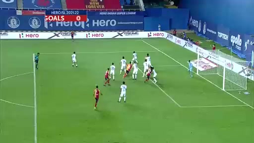 ISL East Bengal Vs Kerala Blasters FC 36 phút Tomislav MrcelaVào, ghi bàn 1:0