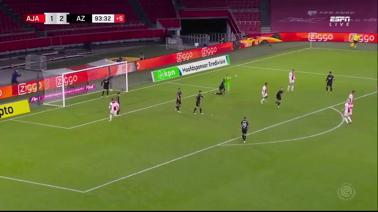 HOL D1 AFC Ajax Vs AZ Alkmaar 93 phút Vào, ghi bàn 2:2