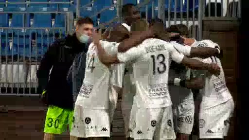 FRA D2 Pau FC Vs Quevilly 81 phút Bridge NdiluVào, ghi bàn 0:2