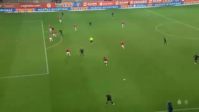 POL PR Zaglebie Lubin Vs Wisla Krakow Sasa Aleksander Zivec Goal in 73 min, Score 1:1