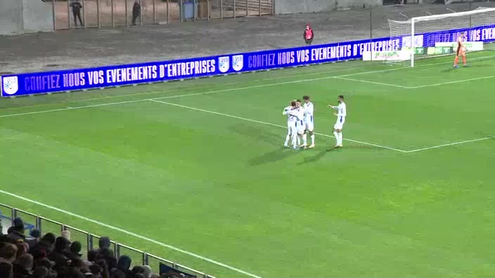 FRA D2 USL Dunkerque Vs AJ Auxerre 85 phút Hamza SakhiVào, ghi bàn 0:2