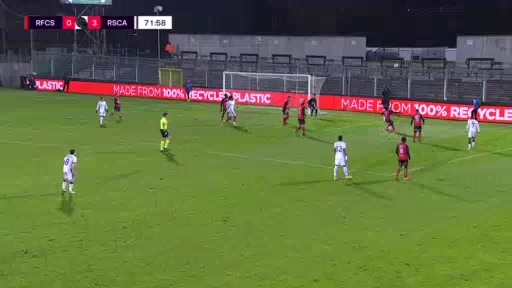 BEL D1 Seraing United Vs Anderlecht 72 phút Vào, ghi bàn 0:4