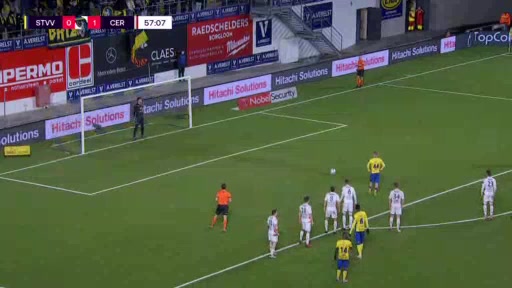 BEL D1 Sint-Truidense Vs Cercle Brugge 57 phút Christian BrulsVào, ghi bàn 1:1