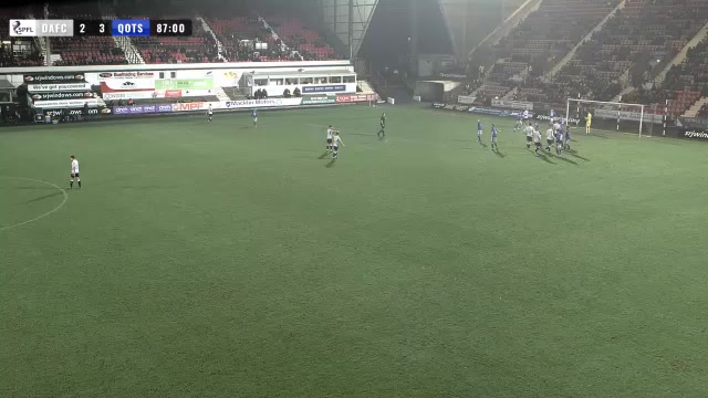 SCO CH Dunfermline Athletic Vs Queen of South Liam MacDonald Goal in 88 min, Score 3:3