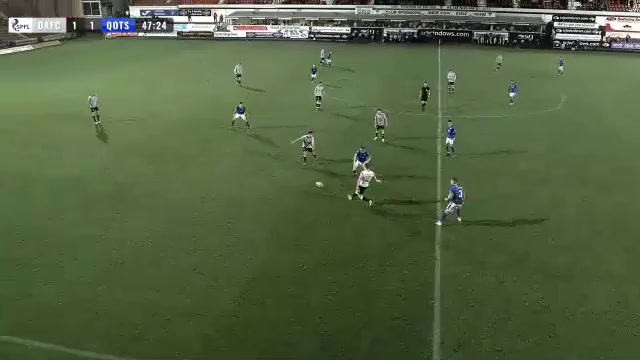 SCO CH Dunfermline Athletic Vs Queen of South Lee Connelly Goal in 49 min, Score 1:2