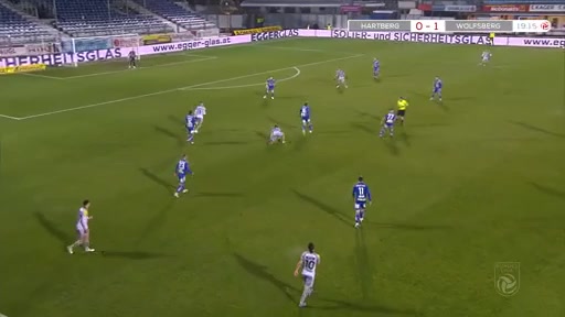 AUT D1 TSV Hartberg Vs Wolfsberger AC 19 phút Dario VizingerVào, ghi bàn 0:2