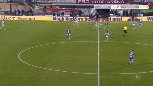 AUT D1 TSV Hartberg Vs Wolfsberger AC 34 phút Donis AvdijajVào, ghi bàn 1:2