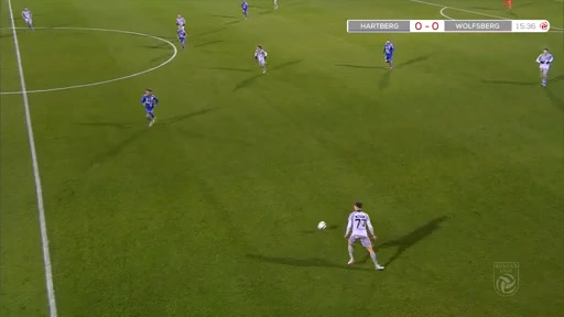 AUT D1 TSV Hartberg Vs Wolfsberger AC 16 phút Thai BariboVào, ghi bàn 0:1
