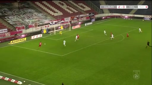 AUT D1 Red Bull Salzburg Vs WSG Swarovski Tirol 79 phút Karim AdeyemiVào, ghi bàn 3:0
