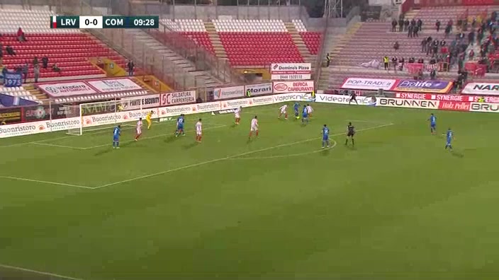 ITA D2 Vicenza Vs Como 9 phút Luca VignaliVào, ghi bàn 0:1