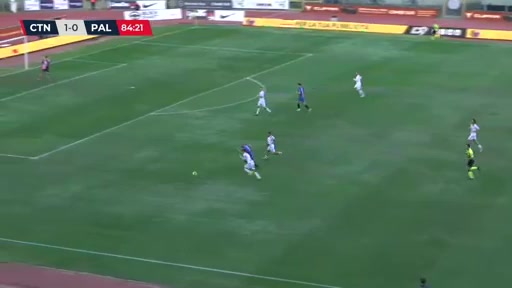 ITA C1 Catania Vs Palermo  Goal in 83 min, Score 2:0