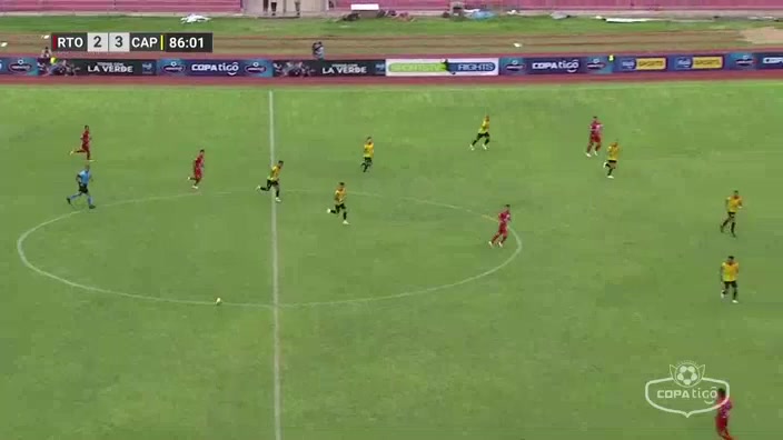 BO L1 Real Tomayapo Vs Atletico Palmaflor Vinto 86 phút David RoblesVào, ghi bàn 3:3