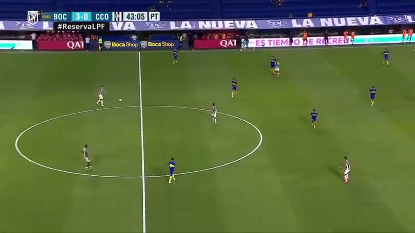 AR L（R） Boca Juniors Reserve Vs Central Cordoba SdE Reserves 43 phút Vào, ghi bàn 4:0