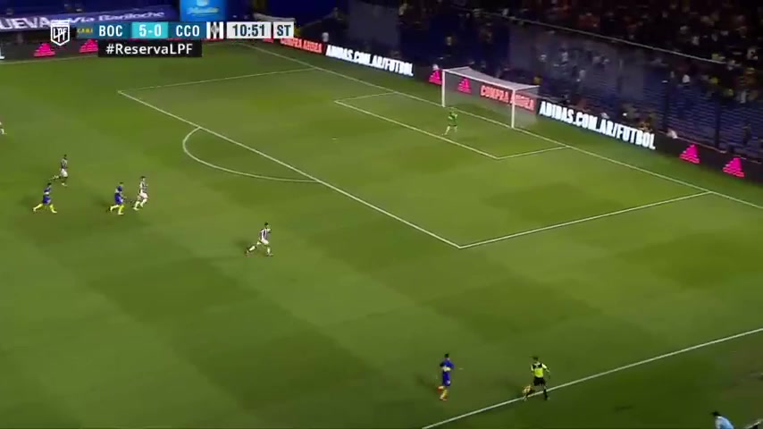 AR L（R） Boca Juniors Reserve Vs Central Cordoba SdE Reserves  Goal in 56 min, Score 6:0