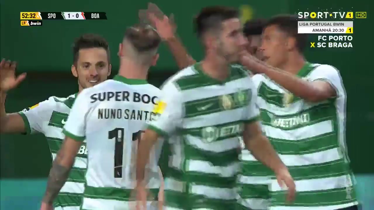 POR D1 Sporting CP Vs Boavista FC 52 phút Vào, ghi bàn 1:0