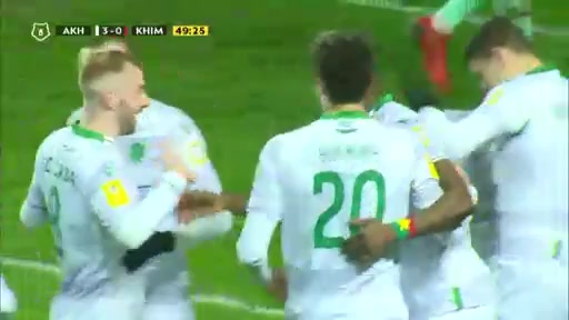 10 Terek Grozny Vs Khimki 50 skor gol Mohamed Konate, skor 3:0