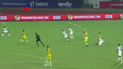 ISL Hyderabad FC Vs Northeast United Bartholomew Ogbeche Goal in 78 min, Score 3:1