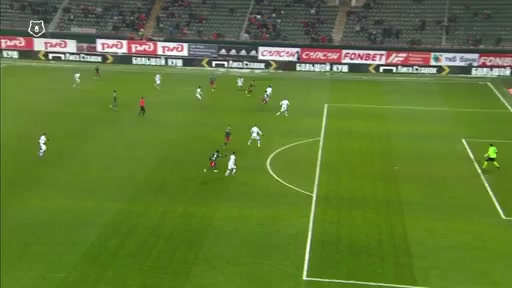 10 Lokomotiv Moscow Vs FC Ufa 70 skor gol Konstantin Maradishvili, skor 1:0