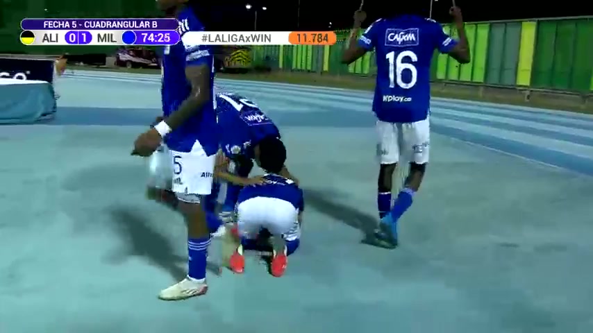 COL D1 Alianza Petrolera Vs Millonarios 74 phút Vào, ghi bàn 0:1