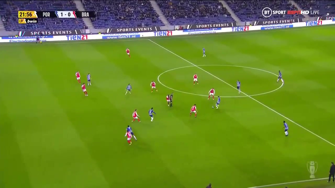 POR D1 FC Porto Vs Sporting Braga 20 phút Luis Fernando Diaz MarulandaVào, ghi bàn 1:0