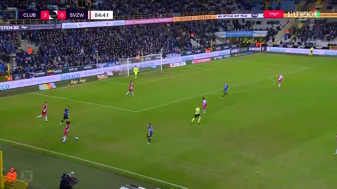 BEL D1 Club Brugge Vs Zulte-Waregem 86 phút Vào, ghi bàn 3:1