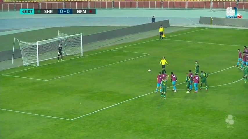 IRQ D1 Al Shorta Vs Naft Misan 50 phút Vào, ghi bàn 1:0