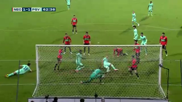 HOL D1 NEC Nijmegen Vs PSV Eindhoven Ibrahim Sangare Goal in 63 min, Score 1:1