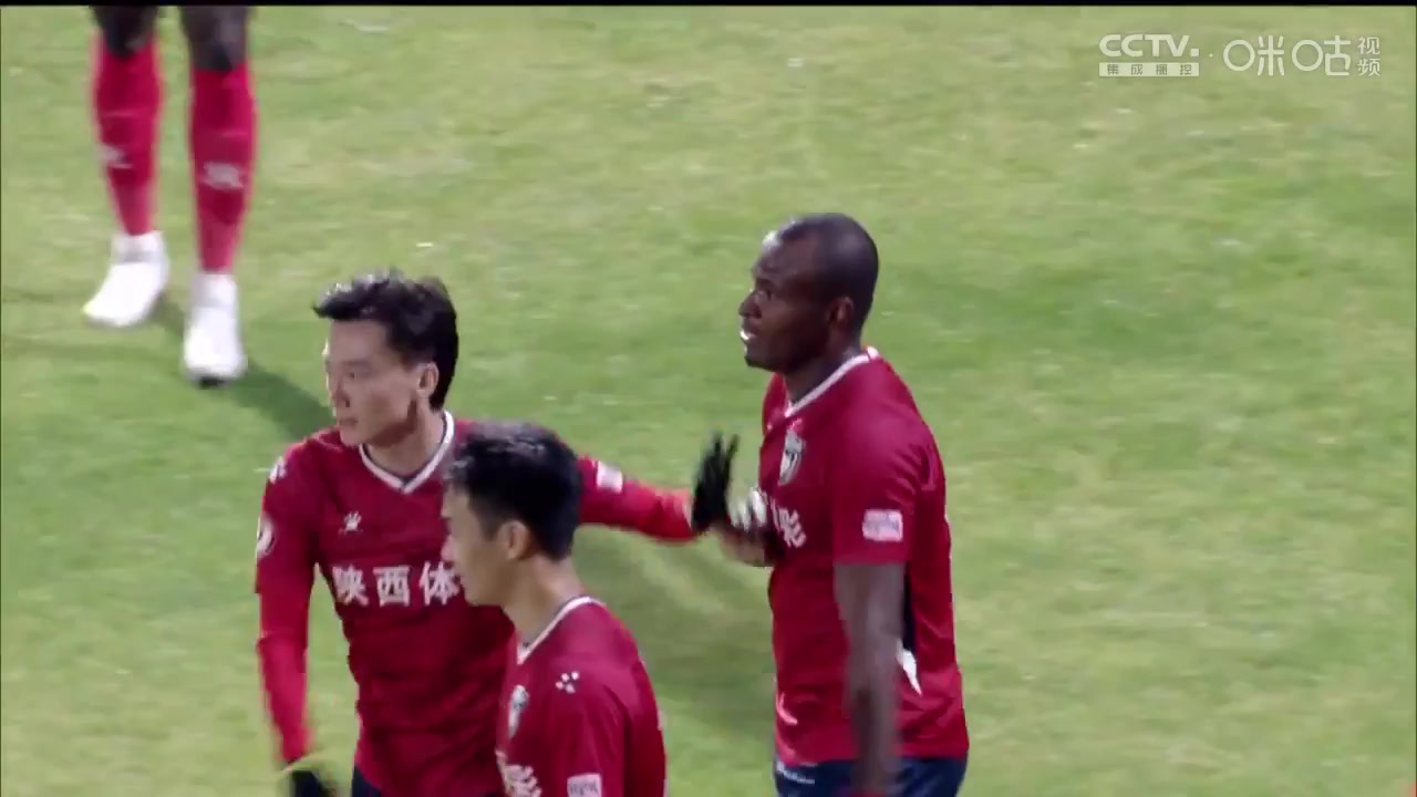 CHA D1 Shanxi Chang An Athletic FC Vs Beijing BeiKong 25 ทำประตู Kingsley Onuegbu ประตู, ทำคะแนน 1:0