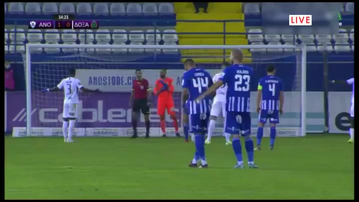 CYP D1 Anorthosis Famagusta FC Vs Doxa Katokopias Amr Warda Goal in 56 min, Score 2:0