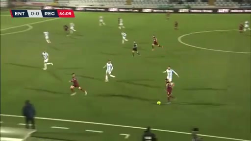 ITA C1 ACD Virtus Entella Vs A.C. Reggiana 1919  Goal in 54 min, Score 0:1