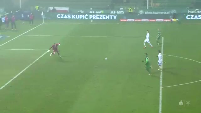 6 Warta Poznan Vs Slask Wroclaw 54 skor gol Konrad Matuszewski, skor 2:0