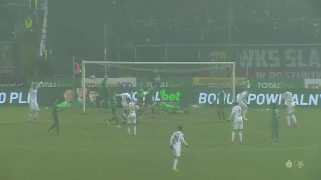 6 Warta Poznan Vs Slask Wroclaw 79 skor gol Lewkot Szymon, skor 2:1