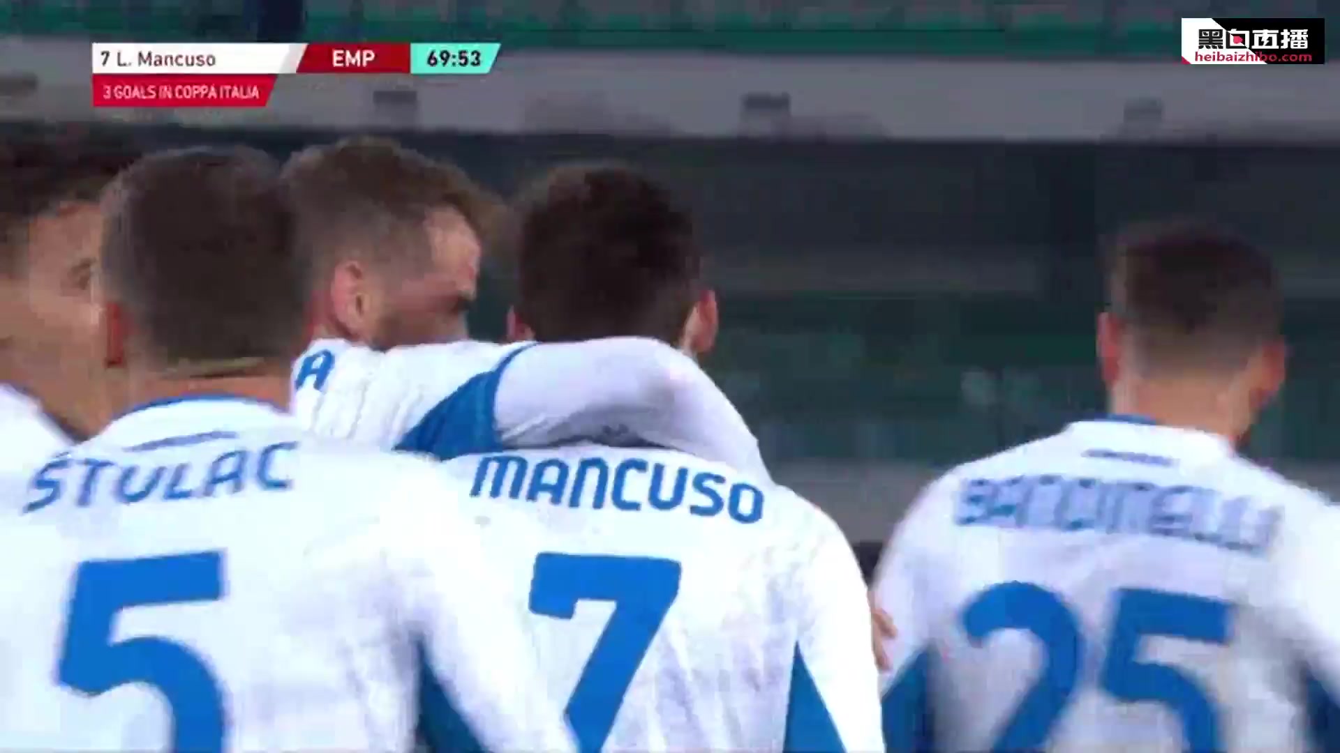 ITA Cup Verona Vs Empoli Leonardo Mancuso Goal in 70 min, Score 1:3