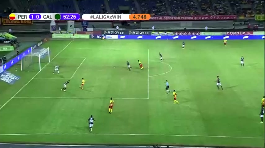 COL D1 Deportivo Pereira Vs Deportivo Cali 52 phút Wilfrido De La Rosa MendozaVào, ghi bàn 1:0