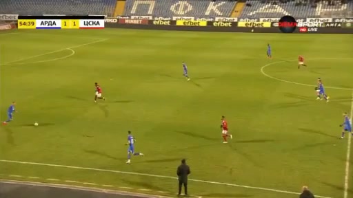 BUL D1 Arda Vs CSKA Sofia 55 phút Ivan KokonovVào, ghi bàn 2:1