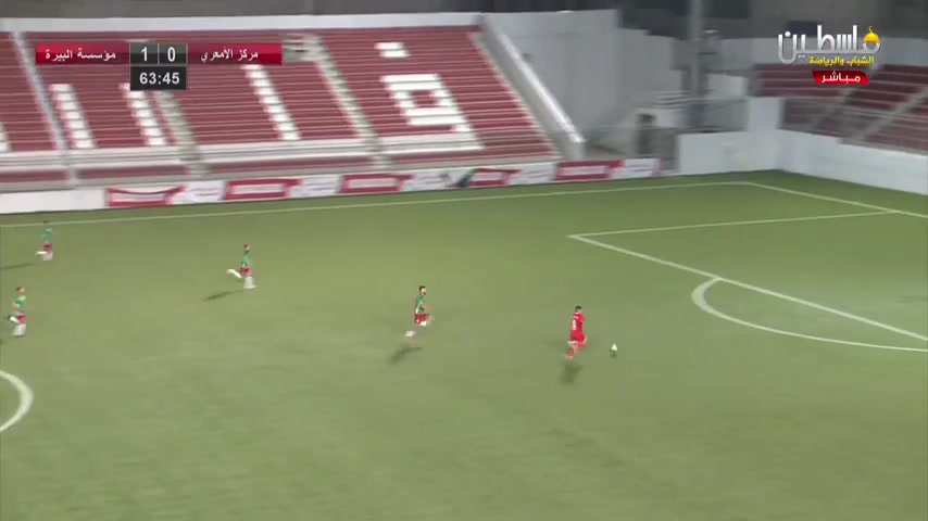 PALL Shabab Al-Amaari Vs Al Birah  Goal in 64 min, Score 0:2