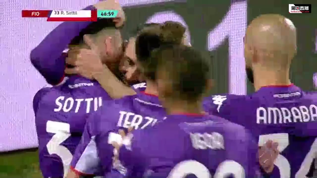 ITA Cup Fiorentina Vs Benevento 48 ทำประตู  ประตู, ทำคะแนน 2:0