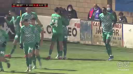 SPA CUP SD Amorebieta Vs Almeria Arvin Appiah Goal in 60 min, Score 1:2