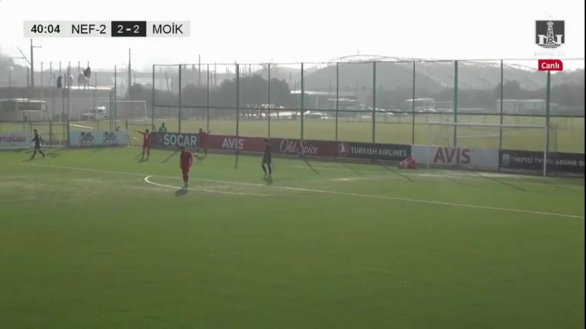 AZE D2 PFC Neftchi II Vs FK MOIK Baku Asgarov Goal in 42 min, Score 2:2